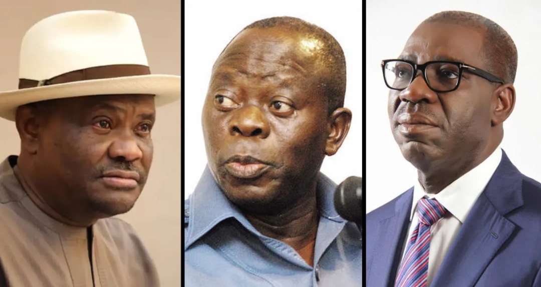 Wike apologizes to Oshiomhole, regrets working for Obaseki’s re-election,