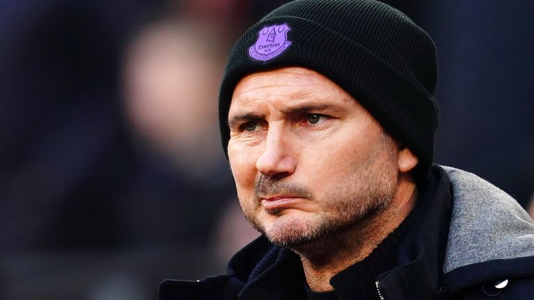 Lampard, Everton's Head Coach Sacked