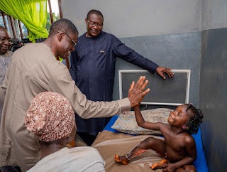 Edo Deputy Gov. Shuaibu Visits Accident Victims of Okpella-Okene Tragedy