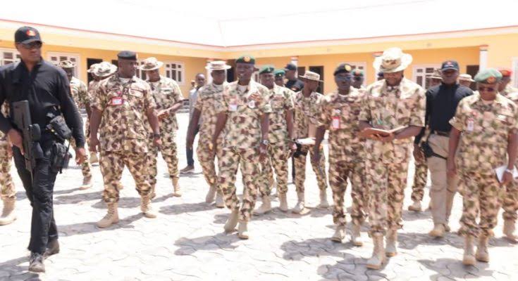 General Lagbaja Embarks on Assessment Tour of Abogo Largema Military Cantonment