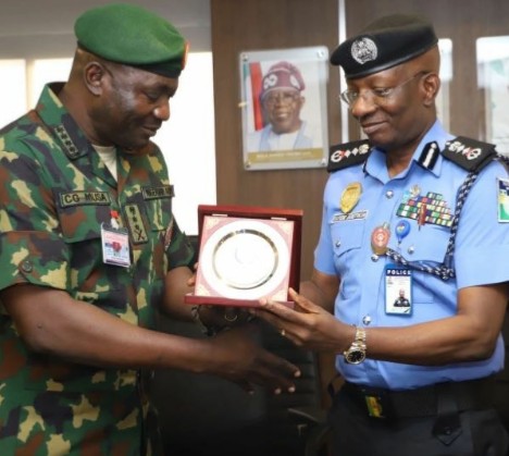 CDS Pays Courtesy Visit to IGP, Seeks Ways for Improved Synergy Amongst Security Agencies