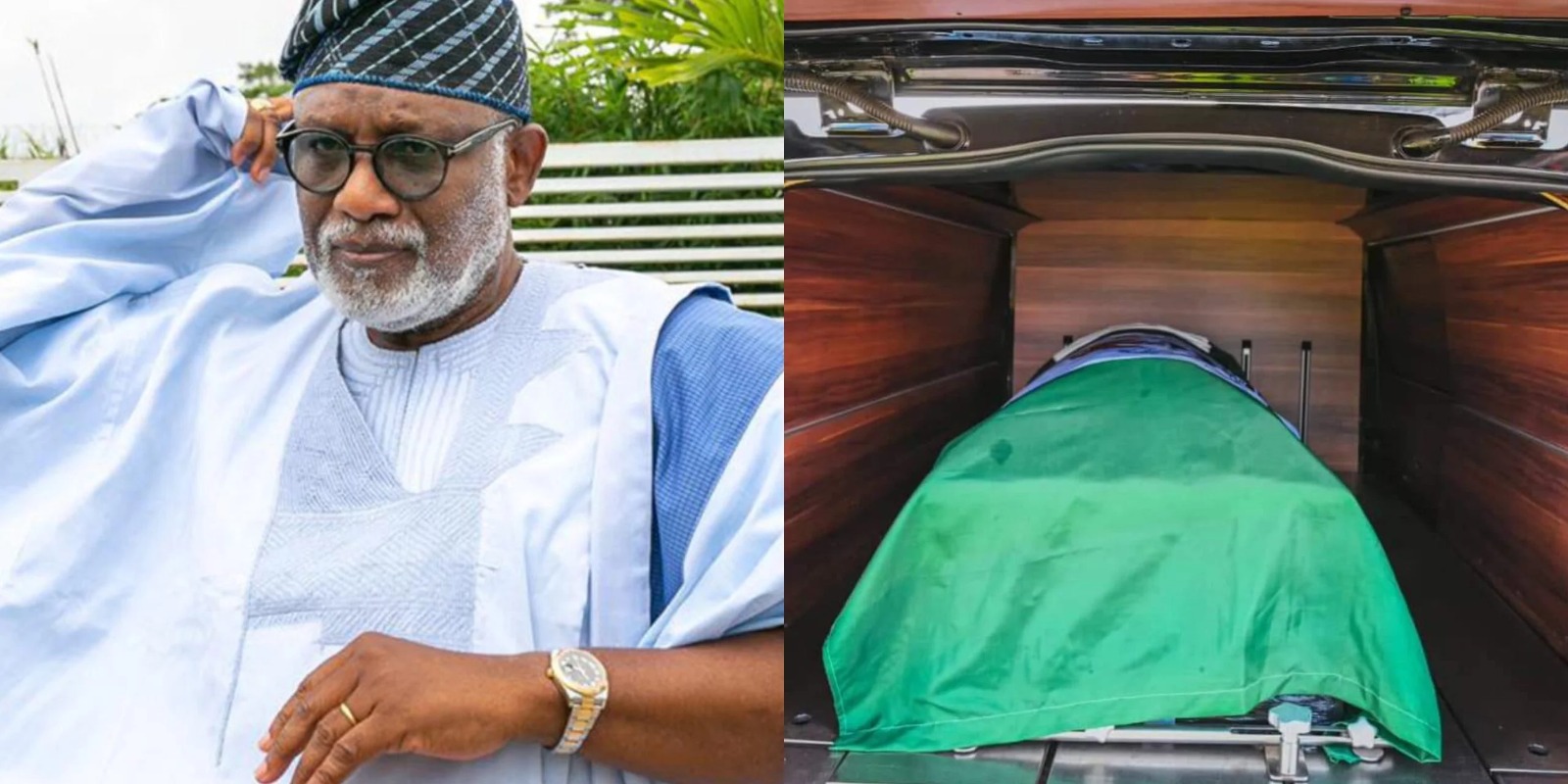 Late Ondo Gov. Akeredolu’s Body Arrives Nigeria (PHOTOS)