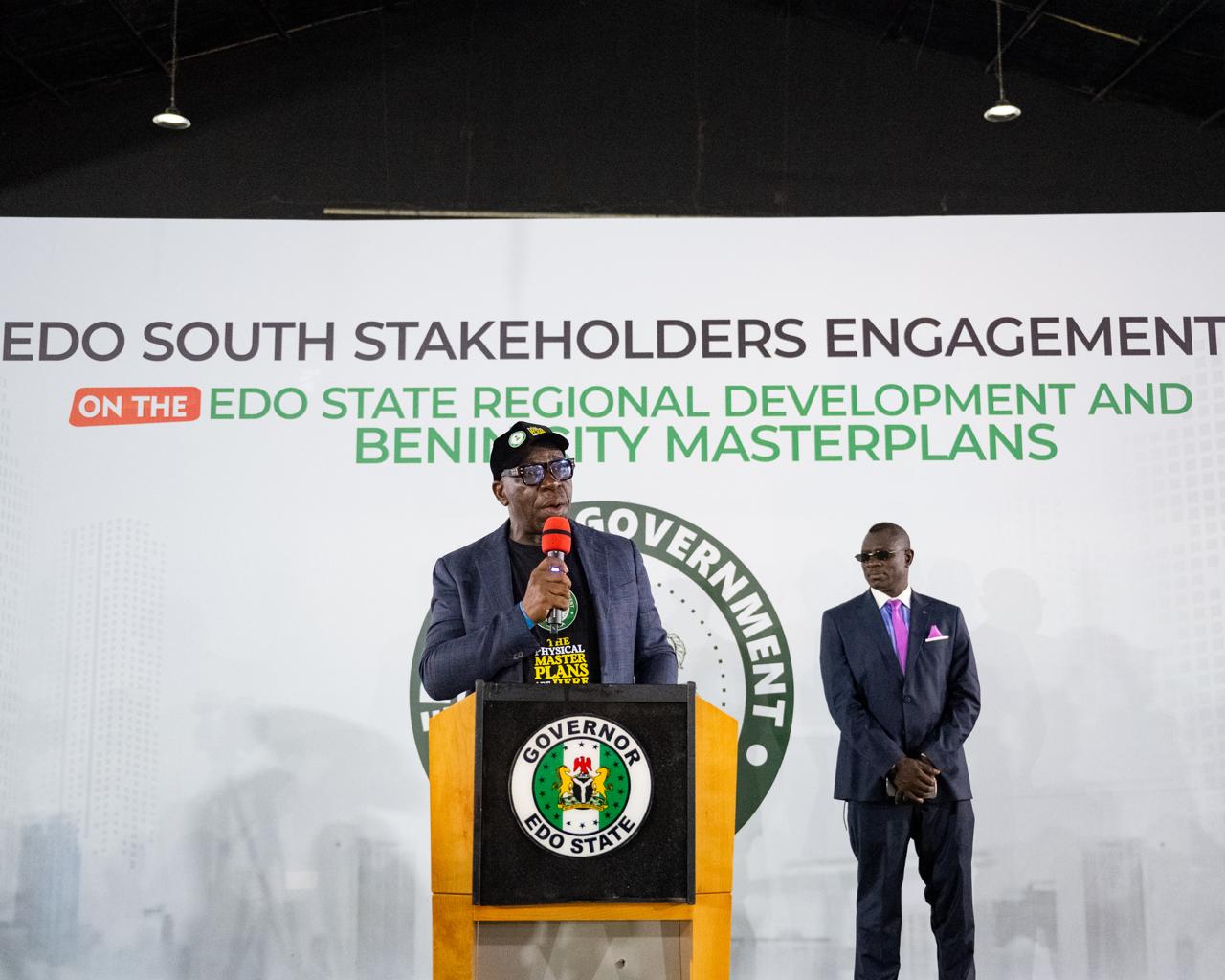 Obaseki Reiterates Commitment to Back Edo Regional Devt., Benin City Masterplan with Legislation