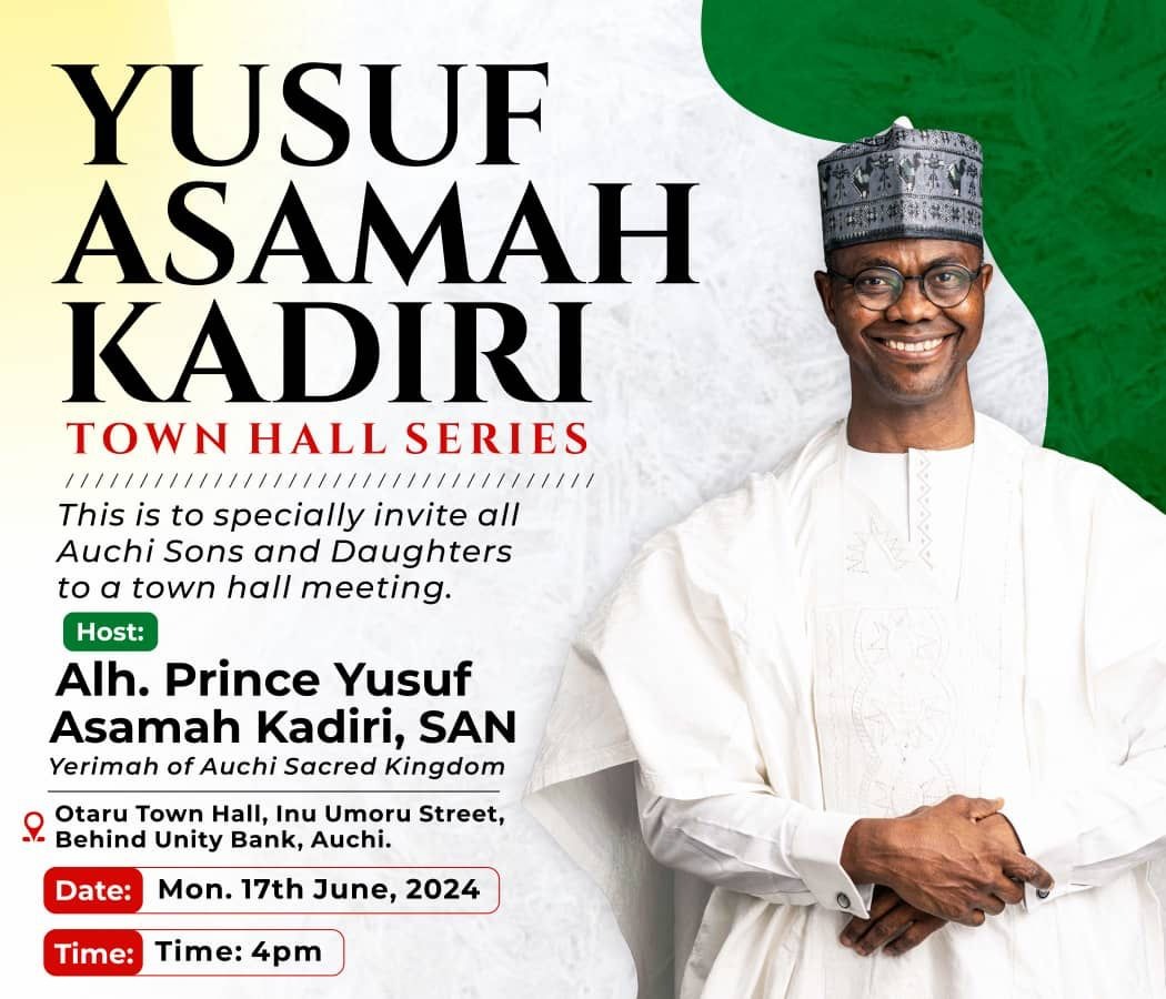 Asamah Kadiri, SAN Holds Townhall Meeting in Auchi Sacred Kingdom