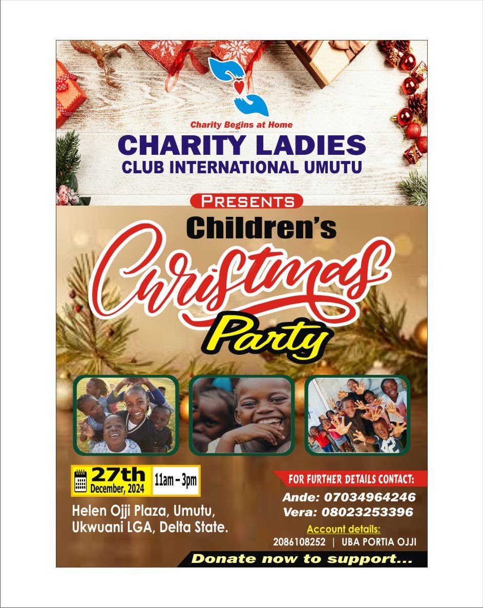 Excitement as Charity Ladies Club Umutu Unveil End of Year, Children’s Party and Other Programs